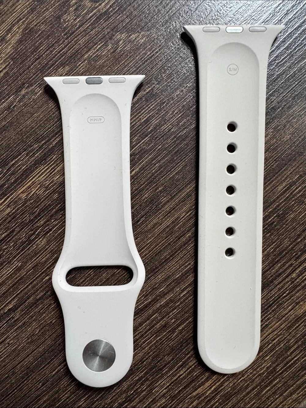 Apple Watch 41mm Sport Band in Starlight S/M